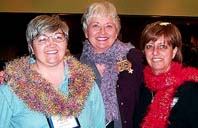 Pattie Bagley, Mary Kuhr
 and Joanne Howard 