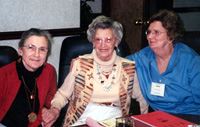 Susanna Miller, Florence Davis and Jimmie Kent